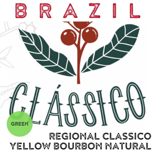 Brazil Regional Classico Yellow Bourbon Natural (Green)