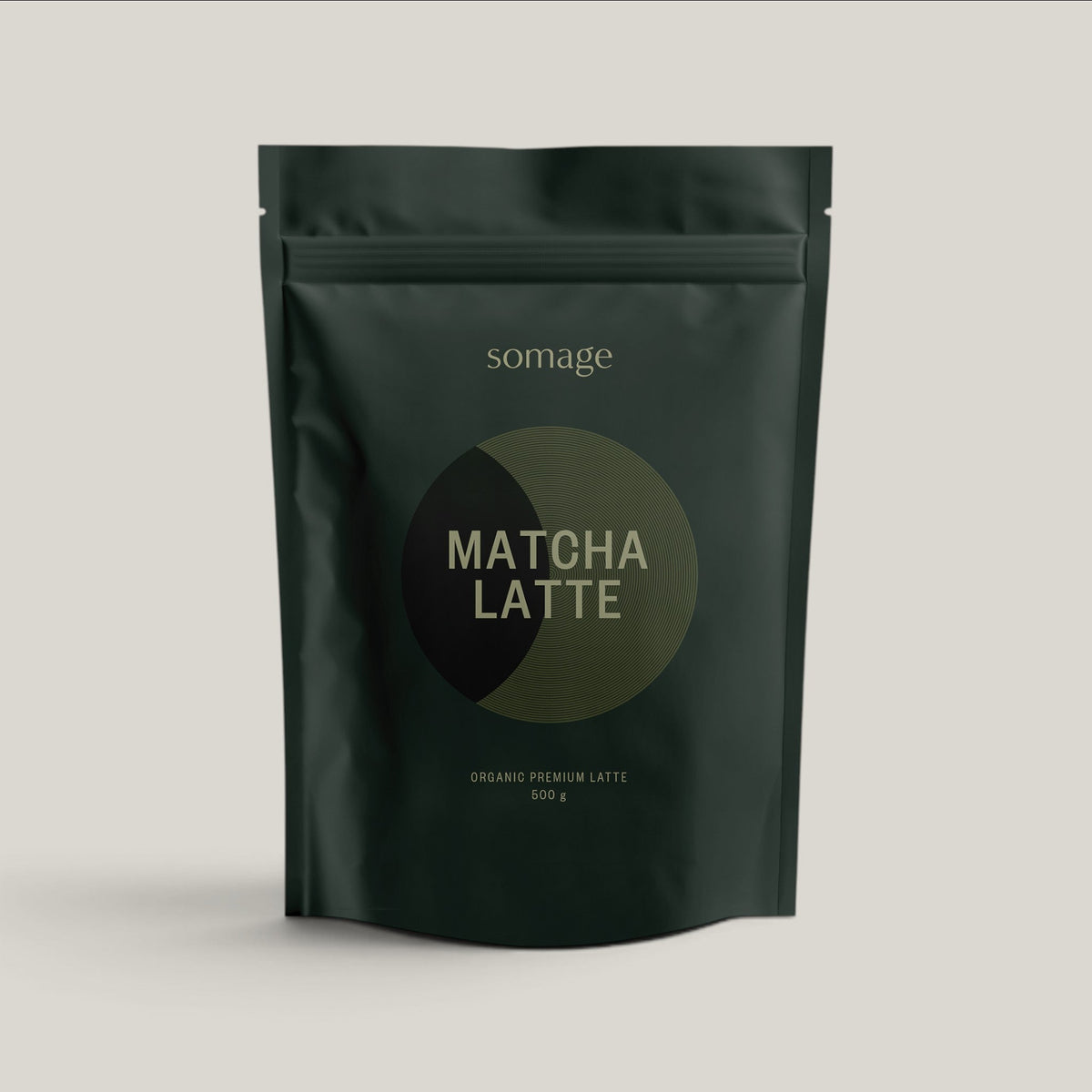 Somage Organic Matcha Premium Latte Powder 500g
