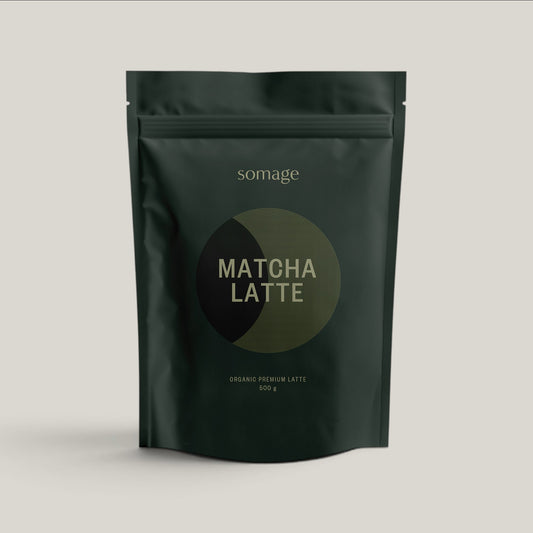 Somage Organic Matcha Premium Latte Powder 500g